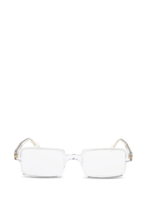 Kador Planet rectangle-frame glasses - White