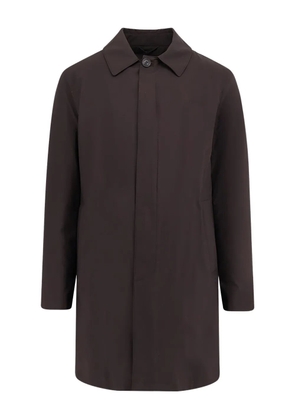 Corneliani button welt pockets coat - Brown