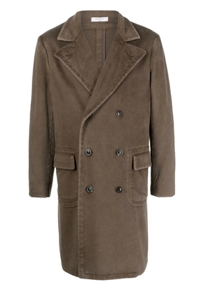 Boglioli double-breasted cashmere coat - Brown