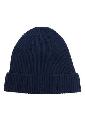 Altea ribbed-knit cashmere beanie - Blue