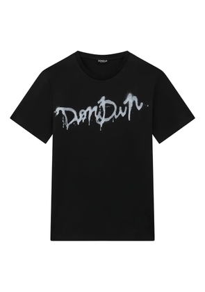 DONDUP spray-print T-shirt - Black