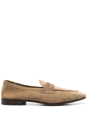 Henderson Baracco suede loafers - Brown