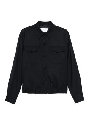 Lardini flap-pocket shirt jacket - Blue