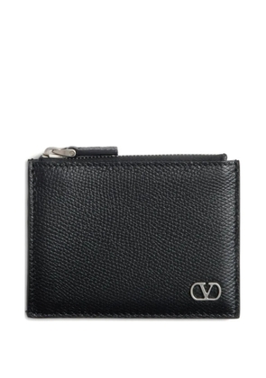 Valentino Garavani VLogo Signature leather wallet - Black