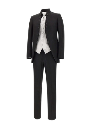 Carlo Pignatelli button three-piece suit - Black