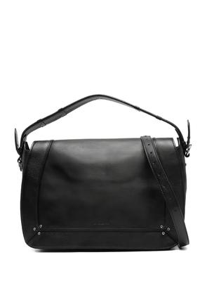 Jérôme Dreyfuss medium Pepito stud-detai leather shoulder bag - Black