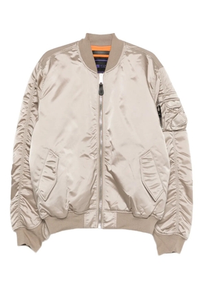 Alpha Industries MA-1 zip-fastening bomber jacket - Neutrals