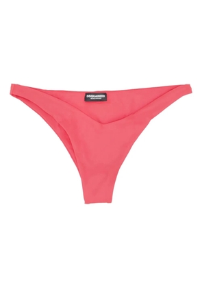 DSQUARED2 logo-detail bikini bottoms - Pink