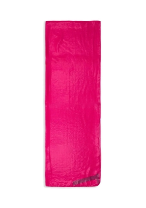 Emporio Armani logo scarf - Pink