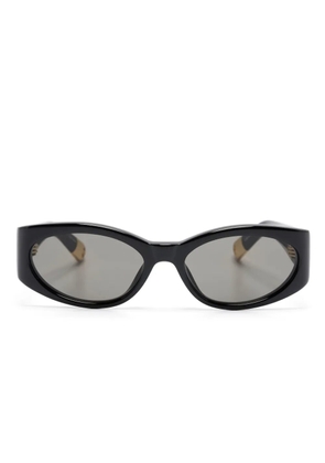 Jacquemus Les Lunettes Ovalo sunglasses - Black