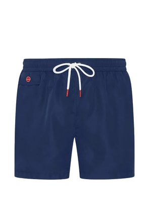 Kiton drawstring beachwear - Blue