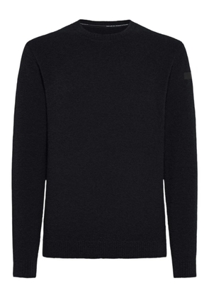 RRD boucle round sweater - Black