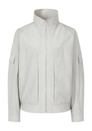 TOMBOY zip-front bomber jacket - Grey