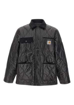 Carhartt WIP quilted corduroy-trims padded jacket - Black