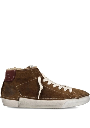 Philippe Model Paris lace-up high-top sneakers - Brown