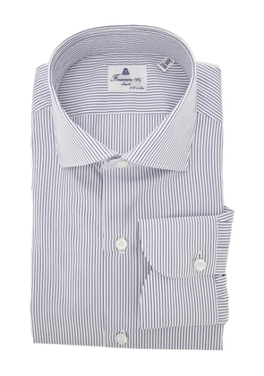 Andrea Finamore striped shirt - Grey