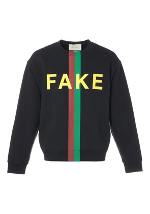 Gucci Pre-Owned 2020 striped sweatshirt - Black