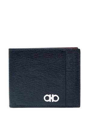 Ferragamo Pre-Owned 2015-2025 Ganchini leather wallet - Black