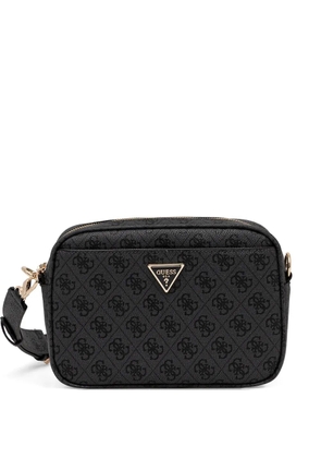 GUESS USA logo-plaque cross body bag - Black