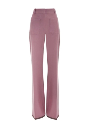Victoria Beckham Alina pocket-detail trousers - Pink