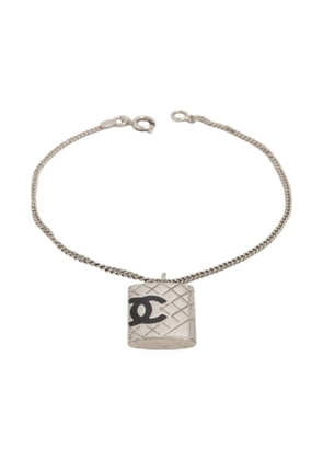 CHANEL Pre-Owned 2005 Cambon line bracelet - Silver