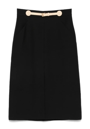 Valentino Garavani buckled skirt - Black