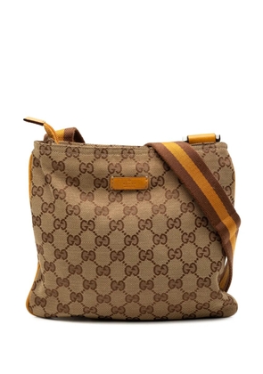 Gucci Pre-Owned 2000-2015 GG Canvas Web crossbody bag - Brown