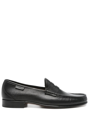 TOM FORD leather loafers - Black