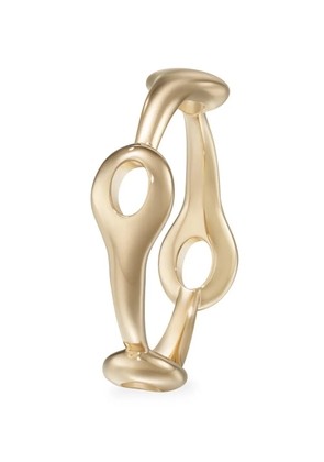 Melissa Kaye 18K yellow gold small Lola Needle ring