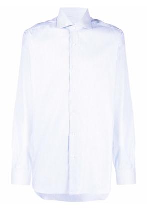 Barba stripe-print shirt - Blue