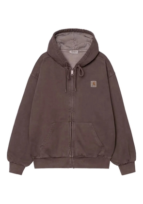 Carhartt WIP Vista zipped hoodie - Brown