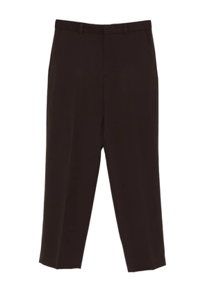 SANDRO virgin-wool trousers - Brown