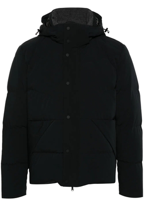 Paul & Shark hooded puffer jacket - Black