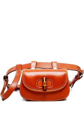 Gucci Pre-Owned 2010-2025 Bamboo belt bag - Brown