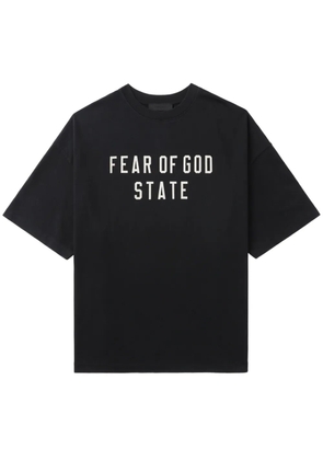 FEAR OF GOD ESSENTIALS logo-print T-shirt - Black