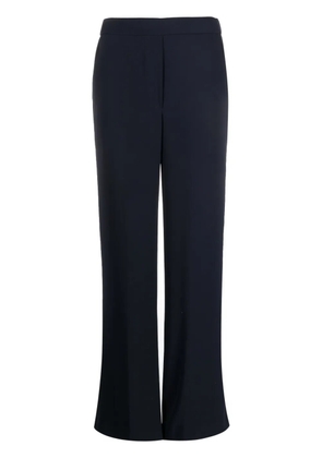 P.A.R.O.S.H. elasticated-waistband straight-leg trousers - Blue