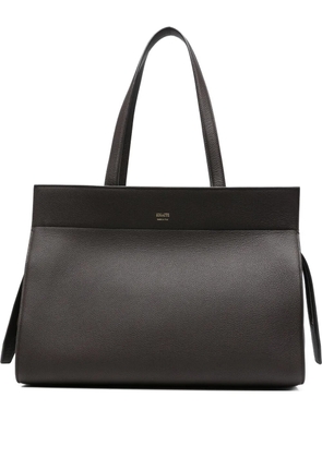 KHAITE Crosby leather tote bag - Brown