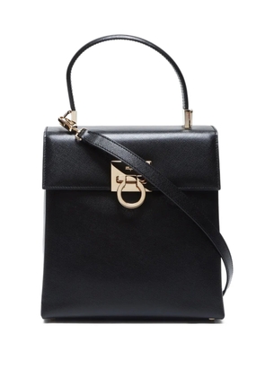 Ferragamo Pre-Owned 2021 Gancini shoulder bag - Black