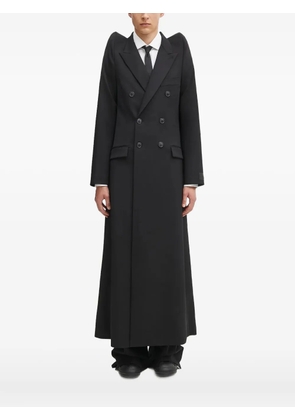 VETEMENTS double-breasted coat - Black