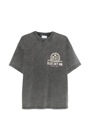BLUE SKY INN resort logo T-shirt - Grey