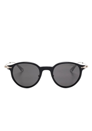Montblanc round-frame sunglasses - Black