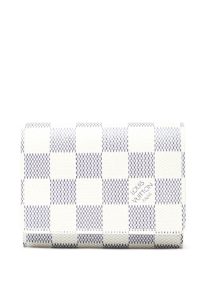 Louis Vuitton Pre-Owned 2007 Damier Azur canvas wallet - White