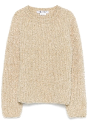 Comme Des Garçons Comme Des Garçons lurex sweater - Gold
