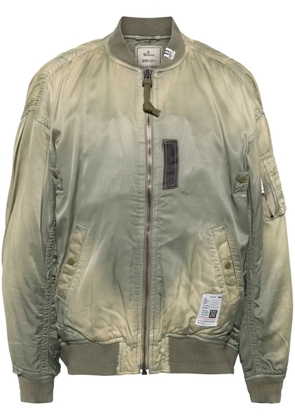 Maison MIHARA YASUHIRO aged flight jacket - Neutrals