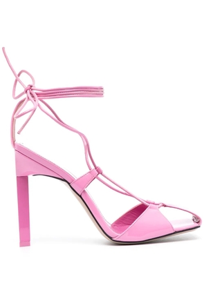 The Attico Adele 105mm sandals - Pink
