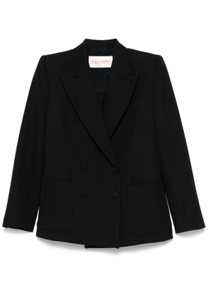 Valentino Garavani virgin-wool blazer - Black