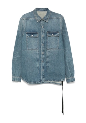 Rick Owens DRKSHDW denim outershirt - Blue