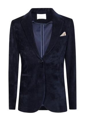 Circolo 1901 corduroy velvet blazer - Blue