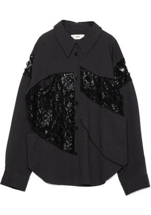 Muller Of Yoshiokubo Gare Line shirt - Black