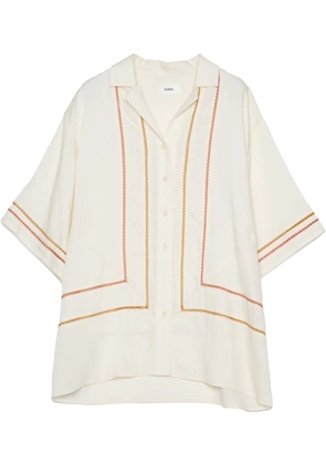 Muller Of Yoshiokubo Picot shirt - Neutrals